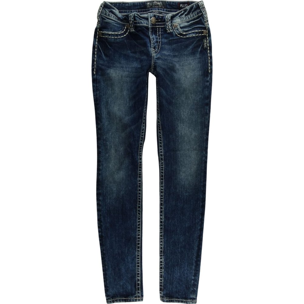 Silver Jeans Suki Skinny 27 Stretch Low Rise B675